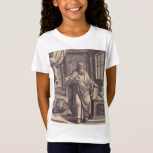 Saint Mark the Evangelist Apostolic Ink Holy Card T-Shirt