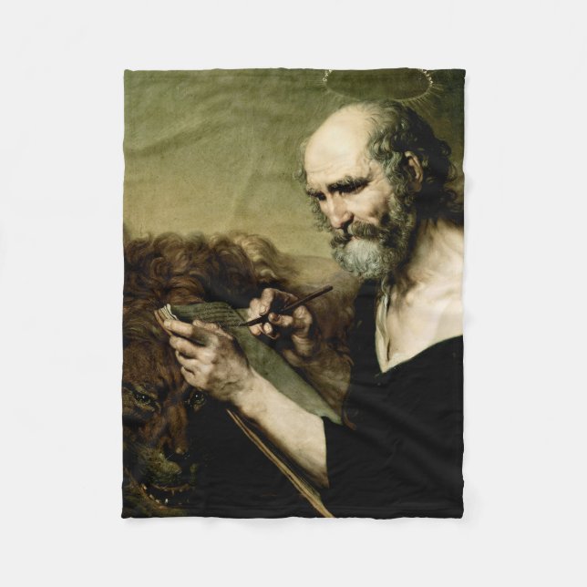 Saint Mark the Evangelist  Fleece Blanket (Front)