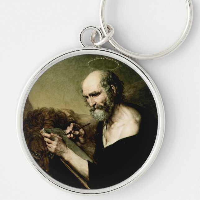 Saint Mark the Evangelist  Key Ring (Front)