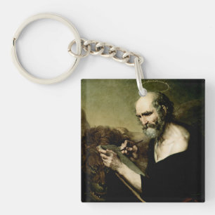 Saint Mark the Evangelist Key Ring