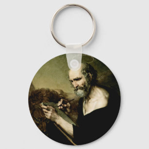 Saint Mark the Evangelist Key Ring