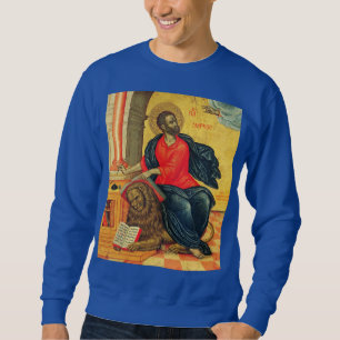 Saint Mark the Evangelist orthodox icon Sweatshirt