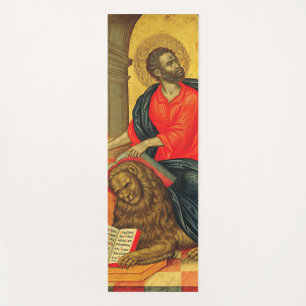 Saint Mark the Evangelist orthodox icon Yoga Mat