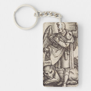 Saint Mark the Evangelist patron of Venice Key Ring