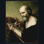 Saint Mark the Evangelist Premium Venetian Majesty Flyer<br><div class="desc">Elevate your library, study, or home office with this premium art print of Saint Mark. The artwork masterfully captures "The Voice in the Wilderness, " portraying the Saint in a style that blends the rich, glowing colors of the Venetian masters with a dynamic, modern energy. The presence of the winged...</div>