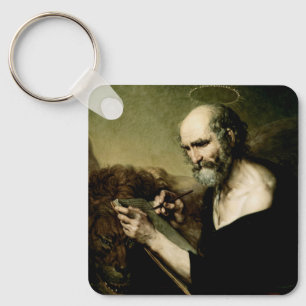 Saint Mark the Evangelist Premium Venetian Majesty Key Ring