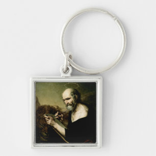 Saint Mark the Evangelist Premium Venetian Majesty Key Ring