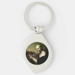 Saint Mark the Evangelist Premium Venetian Majesty Key Ring