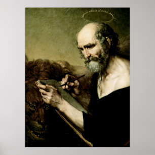 Saint Mark the Evangelist Premium Venetian Majesty Poster