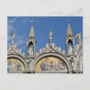 Saint Mark's Basilica Venice Architecture Postcard