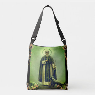 Saint Martin De Porres Prayer Crossbody Bag