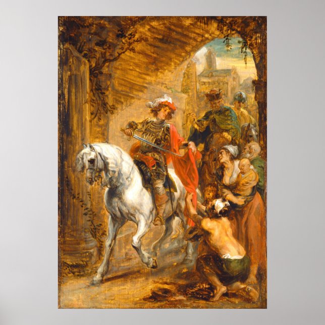 Saint Martin - Jan Boeckhors Fine Art Poster (Front)