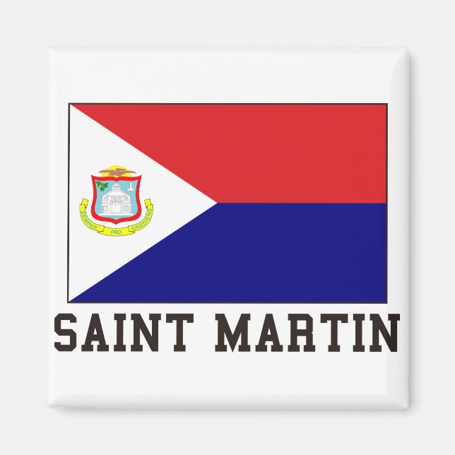 Saint Martin Magnet (Front)