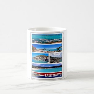 Saint Martin - Mosaic - Coffee Mug
