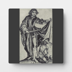 Saint Martin of Tours Engraving Art Plaque
