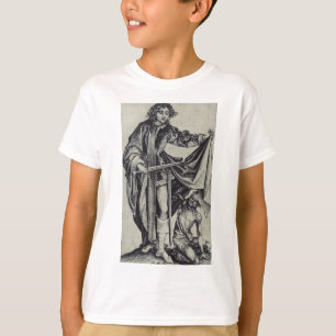 Saint Martin of Tours Engraving Art T-Shirt