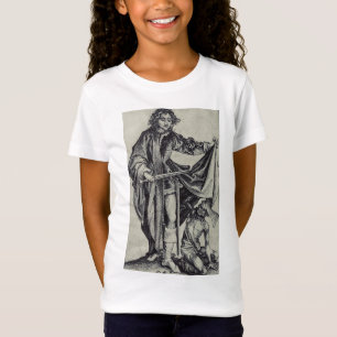 Saint Martin of Tours Engraving Art T-Shirt