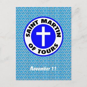 Saint Martin of Tours Postcard