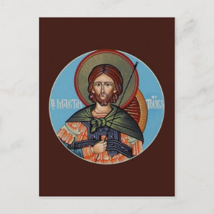 Saint Martin of Tours Prayer Card