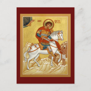 Saint Martin of Tours Prayer Card