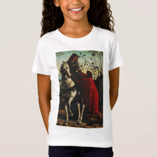 Saint Martin of Tours Sharing the Cloak Fine Art T-Shirt