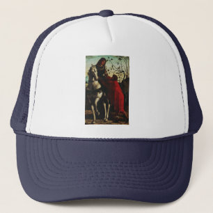 Saint Martin of Tours Sharing the Cloak Fine Art Trucker Hat