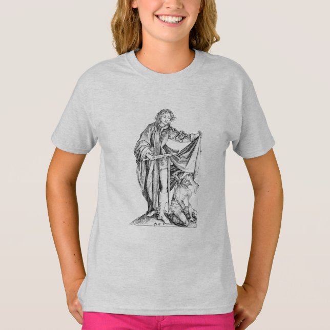 Saint Martin with a Beggar   T-Shirt (Front)