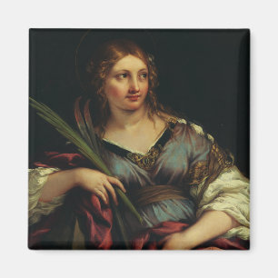 Saint Martina of Rome by Pietro Berrettini Magnet