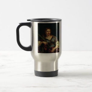 Saint Martina of Rome by Pietro Berrettini Travel Mug
