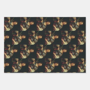 Saint Martina of Rome by Pietro Berrettini Wrapping Paper Sheet