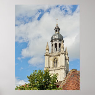 Saint Martinus Basilica in Halle, Belgium Poster