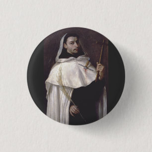 Saint Martyr Angelus of Jerusalem 3 Cm Round Badge