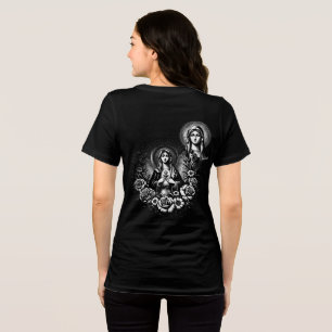 Saint Mary Catholic Christian Catholic Faith Gift Tri-Blend Shirt