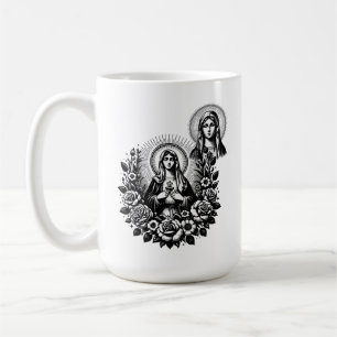 Saint Mary Catholic Christian Catholic Meditation Coffee Mug