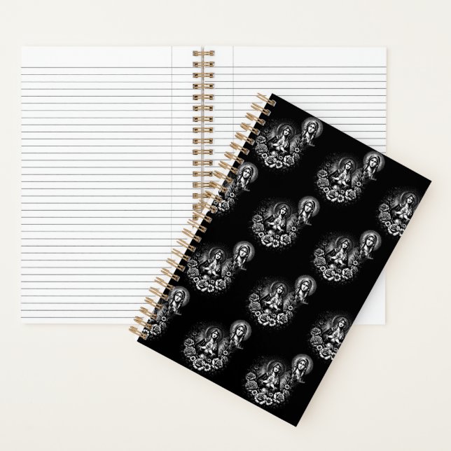 Saint Mary Catholic Christian Catholic Meditation Notebook (Inside)