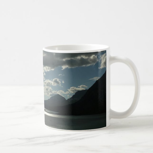 Saint Mary Lake I at Glacier National Park Coffee Mug (Right)