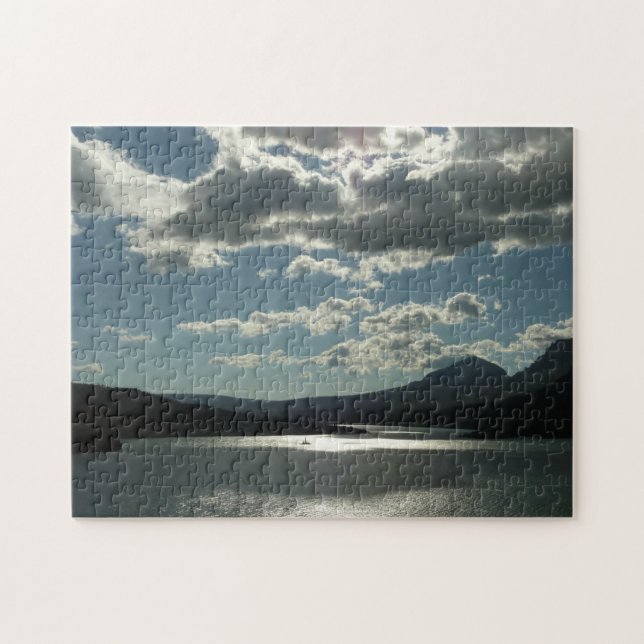 Saint Mary Lake I at Glacier National Park Jigsaw Puzzle (Horizontal)