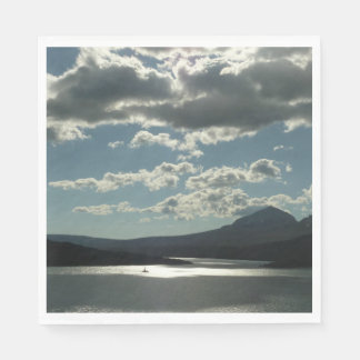 Saint Mary Lake I at Glacier National Park Napkin
