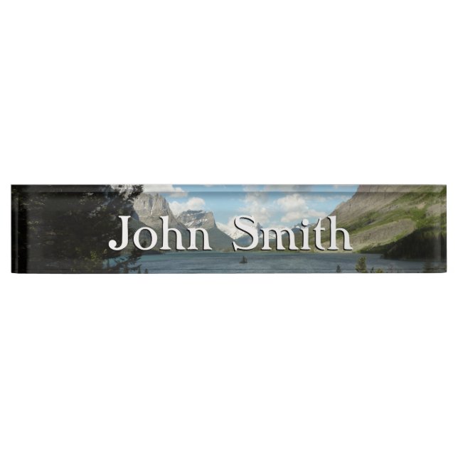 Saint Mary Lake II Nameplate (Front)