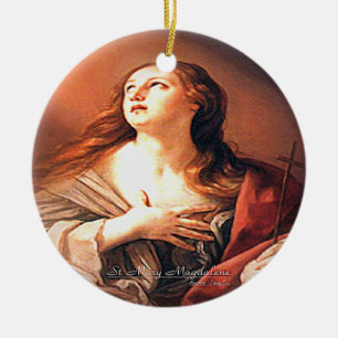 Saint Mary Magdalen Ceramic Tree Decoration