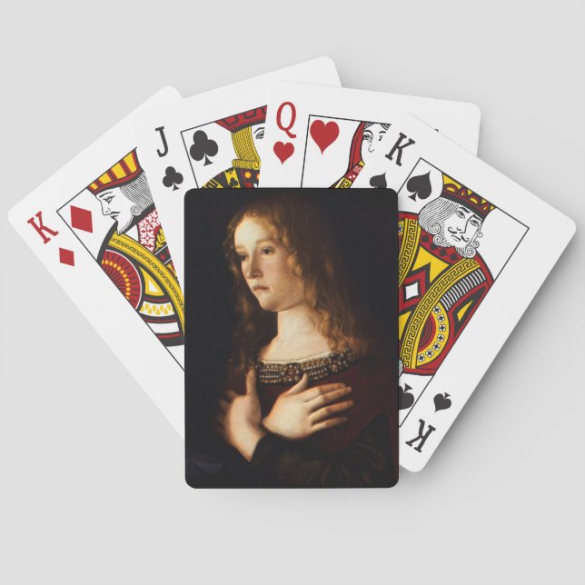 Saint Mary Magdalene - Bellini Playing Cards (Back)
