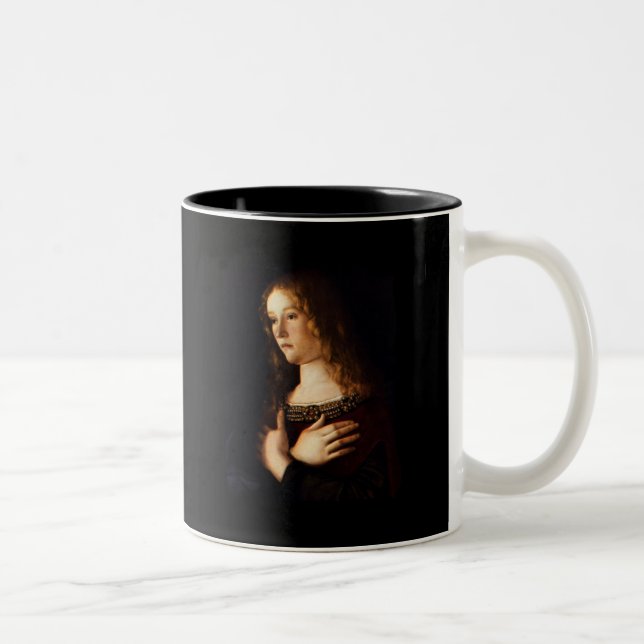 Saint Mary Magdalene - Bellini Two-Tone Coffee Mug (Right)