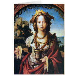 SAINT MARY MAGDALENE ,Brown Parchment