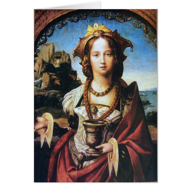 SAINT MARY MAGDALENE ,Brown Parchment (Front)