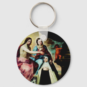 Saint Mary Magdalene de’ Pazzi Carmelite  Key Ring