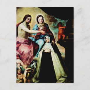 Saint Mary Magdalene de’ Pazzi Carmelite  Postcard