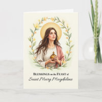 Saint Mary Magdalene Feast Day Blessings Wreath