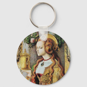 SAINT MARY MAGDALENE KEY RING