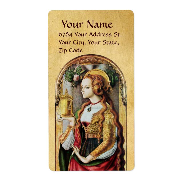 SAINT MARY MAGDALENE Parchment (Front)