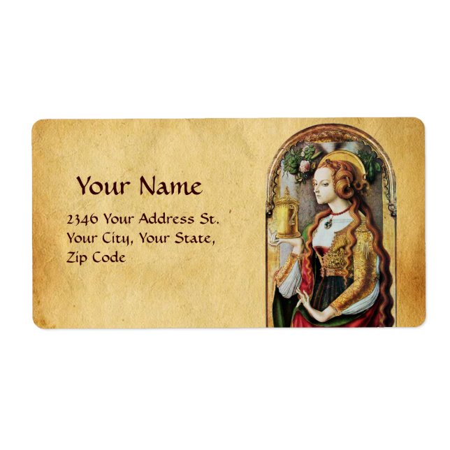 SAINT MARY MAGDALENE Parchment (Front)